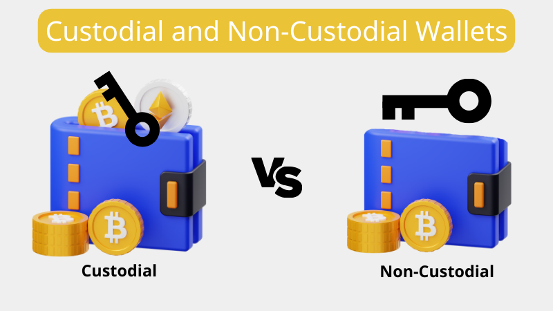 Custodial- und Non-Custodial-Wallets