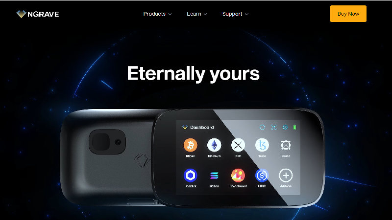 Ngrave-Wallet Ngrave-anonyme-Krypto-Geldbörse-ohne-KYC