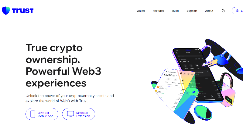 trust-wallet trust-anonyme-Krypto-Geldbörse-ohne-KYC