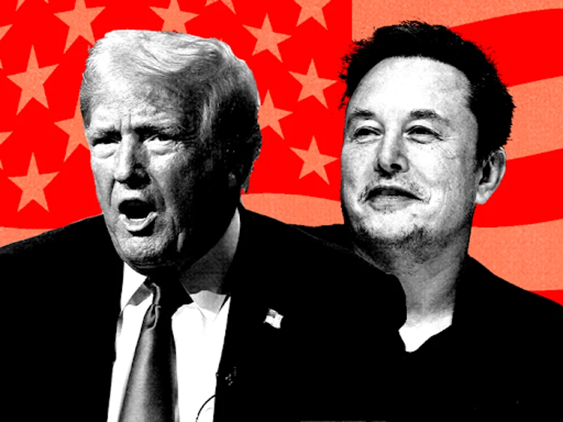 Trump und Musk in einem zweistündigen X Space-Interview