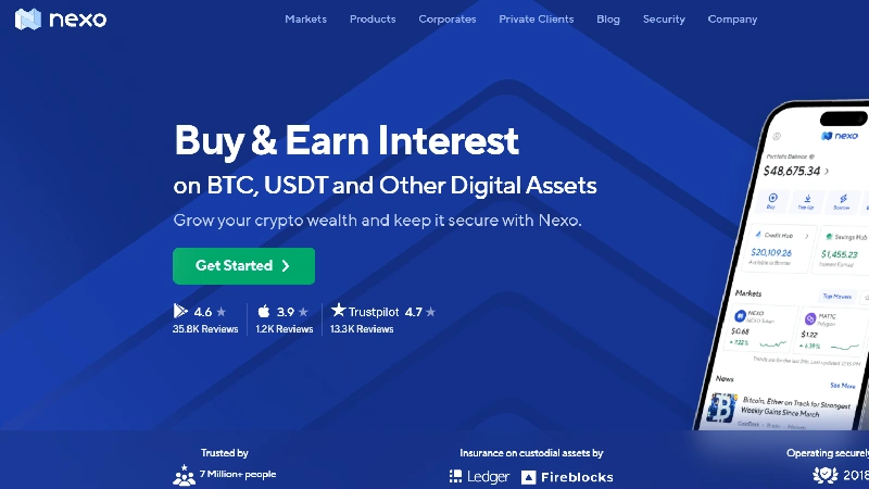 Nexo-Krypto-Geldb&ouml;rse