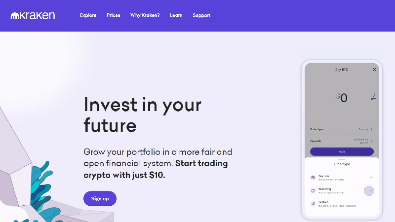 Kraken-G&uuml;nstige-Krypto-B&ouml;rse