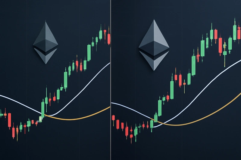 Goldenes Kreuz taucht im Ethereum-Chart auf – könnte sich die Geschichte wiederholen?